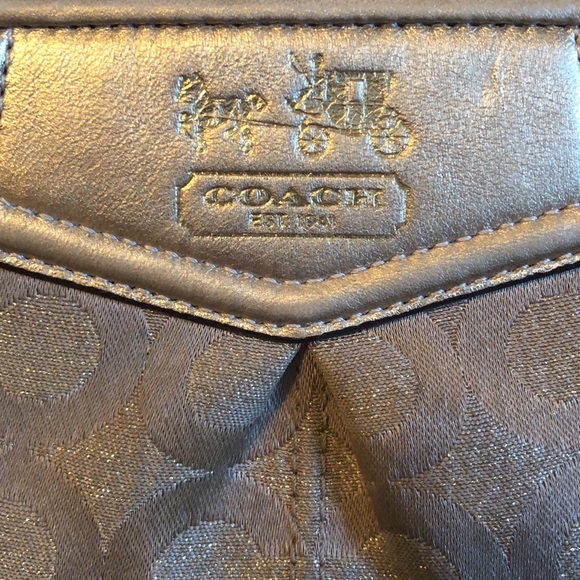 Gold Coach Wristlet - Picture 3 of 4